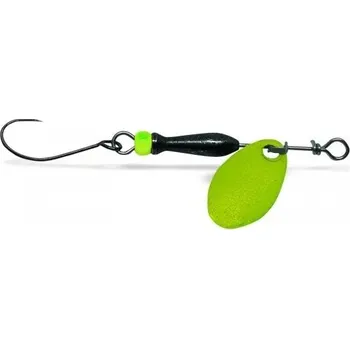 Umělá nástraha JigovkyCZ Třpytka Classic Barbless Fluo Yellow (Black/Chartreuse Body) - 000