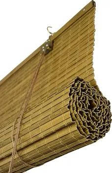 Roleta Vingo Bambusová zatemňovací roleta 90 x 100 cm světle hnědá