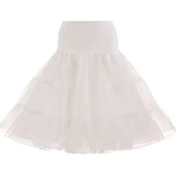 Dámské šaty Spodnička (krinolína) ke kolenům pod šaty i sukni v různých barvách Barva: Béžová, Velikost: S