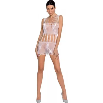 Passion BS090 white - Bodystocking Barva: Bílá, Velikost: S/L