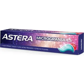 zubní pasta Gelová zubní pasta s mikrogranulemi Astera 75ml