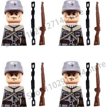 ostatní stavebnice Vojenská stavebnice raketové dělostřelectvo, figurky | styl lego - 064 Osmá cesta