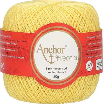 Anchor Freccia 12 - 293 Žlutá (Háčkovací příze Anchor Freccia 12 - 293 Žlutá)