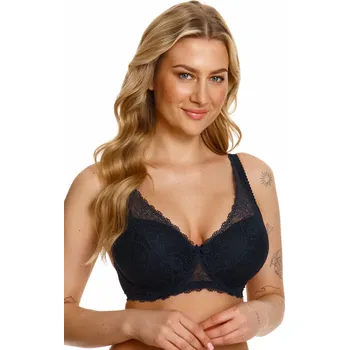 Podprsenka lupo Podprsenka Lupoline 2400 push - up Barva: Modrá - tmavě, Velikost: 70D