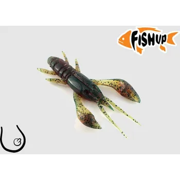 Umělá nástraha FishUp REAL CRAW 2" #017 motor oil pepper