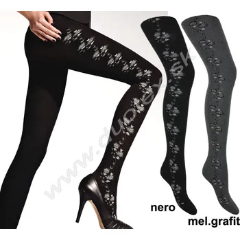 Dámské punčochy GATTA Punčochové kalhoty Cara-vz.33 Barva: nero, Velikost: 3(M)