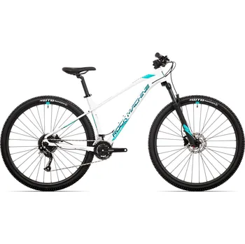 Horské kolo Kolo MTB ROCK MACHINE Catherine 20-29 2023 gloss white-petrol-cyan Velikost rámu: 17