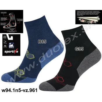 Dámské ponožky WOLA Sportovní ponožky w94.1n5-vz.961 Barva: G95, Velikost: 39-41(26-27)