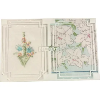 Látkový kapesník ETEX, Hořice s.r.o. Dámský kapesník s výšivkou II. - 2 ks varianta: č.10