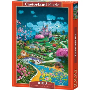 Puzzle Puzzle Castorland 1000 dílků - Popelčin zámek