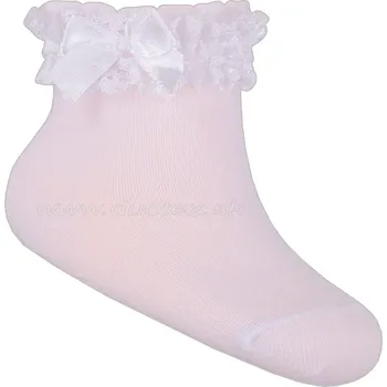 MILUSIE Kojenecké ponožky B2250/66-M Barva: biela-M, Velikost: 17-19(11-12)