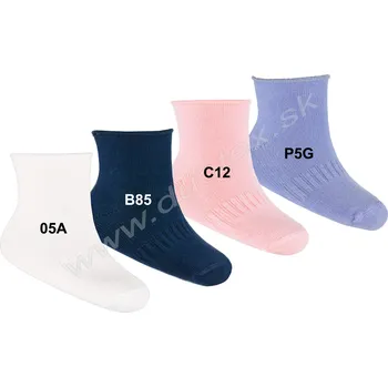 Kojenecké oblečení WOLA Kojenecké ponožky w14.028 Barva: B85-tm.modrá, Velikost: 18-20(12-13)