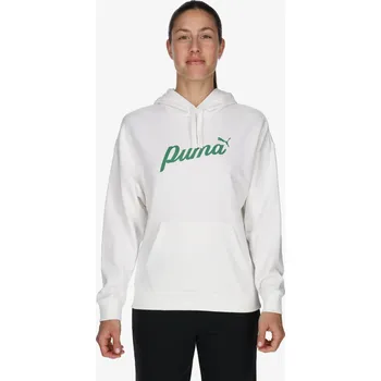 Dámské oblečení PUMA ESS+ BLOSSOM Script Hoodie TR XS 712697