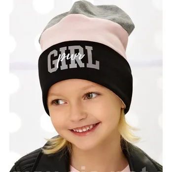 Čepice AJS Čepice AJS-44-193 Barva: A-pudrová, Velikost: 48-50