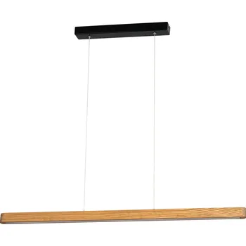 BRITOP Závěsné LED svítidlo FORESTIER, 12W, d. 90 cm, CRI 80 Barva: Hnědá