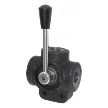 Vysokotlaký čistič Ventil rozvodný s pákou 3 cestný 3/8 Otevřený střed 60l/min