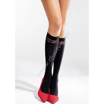 Dámské ponožky KNITTEX Dámské podkolenky Follow50 Barva: nero, Velikost: 35-41(23-27)