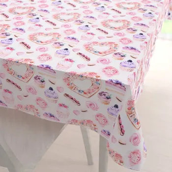 ubrus Dekorační obdélníkový ubrus PML-037 Růžová cukrárna 50x100 cm