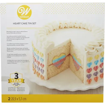 Forma na pečení Dortová forma SRDCE/ sada - Wilton
