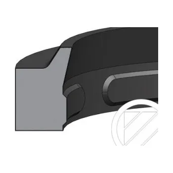 Hydraulický filtr Stírací kroužek 38x46,6x5,3/7 AE40 NBR90