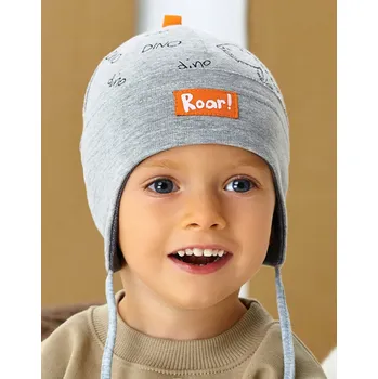 Čepice AJS Čepice AJS-46-083 Barva: A-sivá, Velikost: 44-46