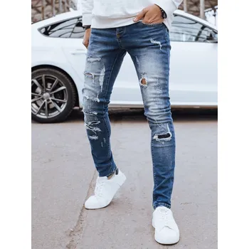 Pánské džíny Pánské džíny DSTREET TMAVĚ MODRÁ 34