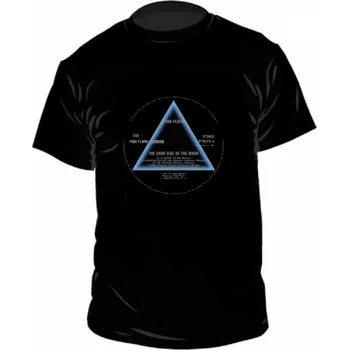 Pánské tričko triko Pink Flyod - Dark Side Of The Moon Record Label