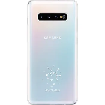 Pouzdro na mobilní telefon Odolné silikonové pouzdro iSaprio - čiré - Střelec - Samsung Galaxy S10+