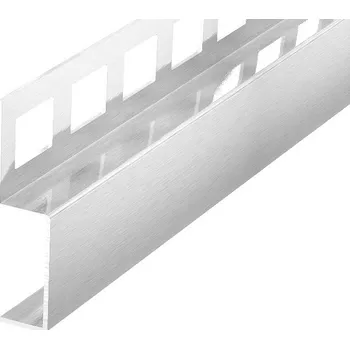 Stavební profil KP5 propojovací lišta ACARA, nerez V2A kartáč, 8 mm, 1,5 m - 454796