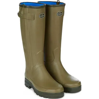 Pánské holínky LE CHAMEAU - Chasseur Neoprene lined B200 holínky na zip pánské Pánská 46