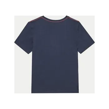 Pánské tričko Guess T-Shirt L73I55 K8HM0 Modrá Regular Fit 7Y