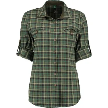 ORBIS - dámská košile flanell se zkr.rukávem a kapsou (3496) 40