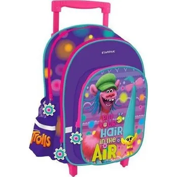 Školní batoh STARPAK ŠKOLNÍ BATOH NA KOLEČKÁCH TROLLOVÉ