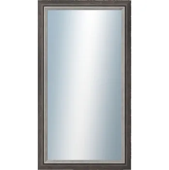 Zrcadlo DANTIK - Zarámované zrcadlo - rozměr s rámem cca 50x90 cm z lišty AMALFI černá (3118)