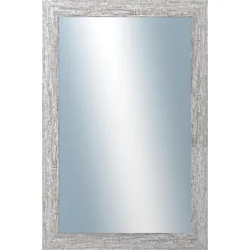 Zrcadlo DANTIK - Zarámované zrcadlo - rozměr s rámem cca 40x60 cm z lišty RETRO šedá (2530)