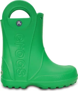 Chlapecké holínky Crocs Handle It Rain Boot 12803 Grass Green 30-31