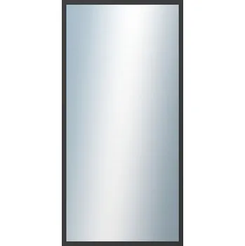 Koupelnový nábytek DANTIK - Zarámované zrcadlo - rozměr s rámem cca 50x100 cm z lišty Hliník černá | P05-021 (7005021)