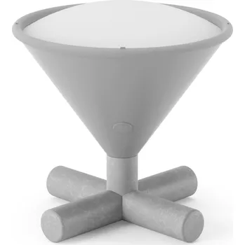 Stojací lampa Umbra, Stolní lampa Cono | šedá
