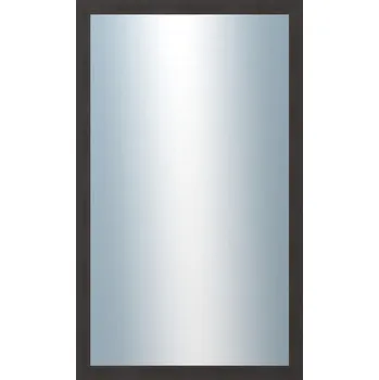 Zrcadlo DANTIK - Zarámované zrcadlo - rozměr s rámem cca 60x100 cm z lišty 4020 hnědá (2767)