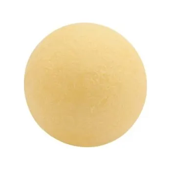 Jedlá dekorace na dort Cukrářské dekorace - čokoládové koule/kuličky Pluton žluté pr.27 mm - 49 ks