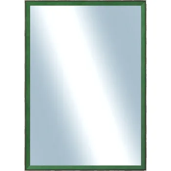 Zrcadlo DANTIK - Zarámované zrcadlo - rozměr s rámem cca 50x70 cm z lišty Inclinata colori zelená (3138)