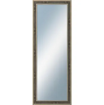 Zrcadlo DANTIK - Zarámované zrcadlo - rozměr s rámem cca 60x160 cm z lišty TOOTH zlato černá (2780)