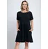 Dámské šaty CityZen Anna šaty volného střihu černé, 34-36