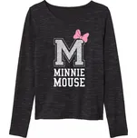 DOVOZ EU DÍVČÍ TRIČKO MINNIE MOUSE ČERNÉ Velikost: 146