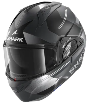 Helma na motorku Shark Helmtes EVO GT Tekline AUS matně černá/šedá