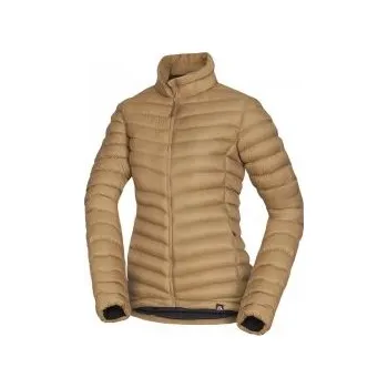 Dámská casual bunda Northfinder Rosie beige XS; Hnědá bunda + DÁREK DLE VÝBĚRU!