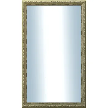 Zrcadlo DANTIK - Zarámované zrcadlo - rozměr s rámem cca 60x100 cm z lišty HONEST AU vysoká malá (3153)