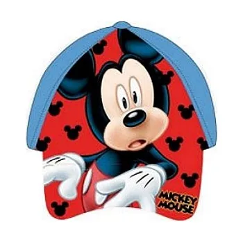 Kšiltovka DOVOZ EU CHLAPECKÁ KŠILTOVKA MICKEY MOUSE světle modrá Velikost: 54