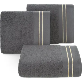 Ručník Luxusní bavlněné ručníky Olivia sada 3 ks - 30x50 cm šedé