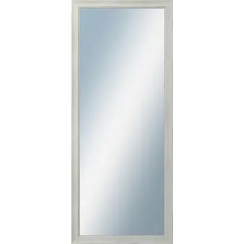 Zrcadlo DANTIK - Zarámované zrcadlo - rozměr s rámem cca 50x120 cm z lišty ANDRÉ velká bílá (3155)